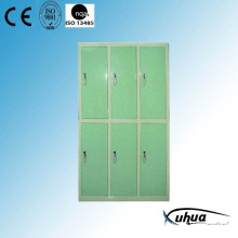 Steel Painted Hospital 6-Door Dressing Cupboard (U-9)